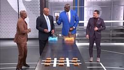 “Are You Not Entertained?!”: Shaquille O’Neal Channels Inner Gladiator After Taking Down Charles Barkley in ‘Peanut Butter Tic-Tac-Toe’