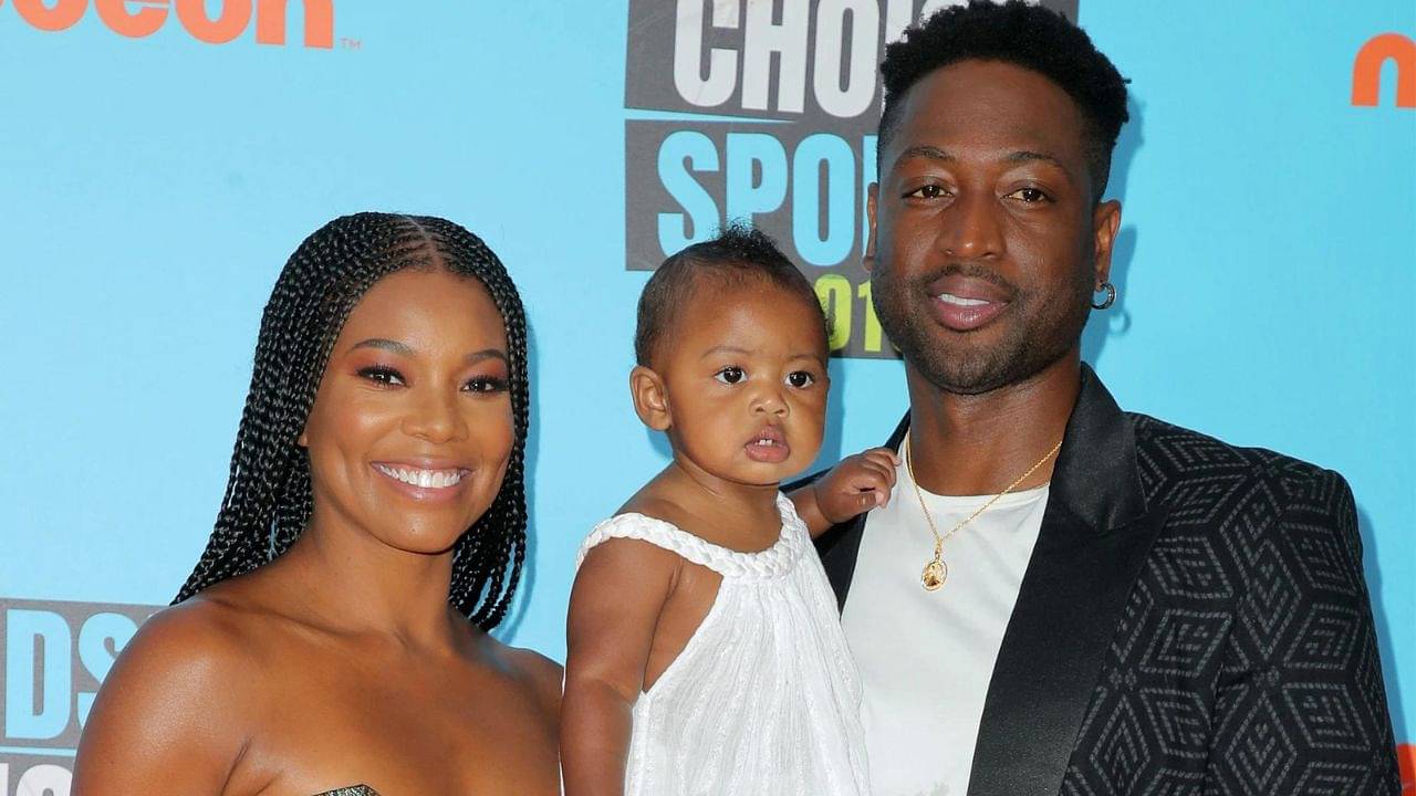 Dwyane Wade Takes Adorable Video of Daughter Kaavia James and Wife Gabrielle Union