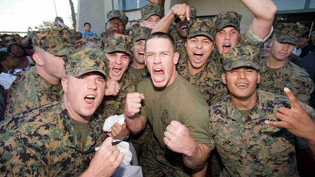 John Cena military