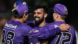 Why is Shadab Khan not playing today's BBL 2022-23 match between Hobart Hurricanes and Adelaide Strikers?