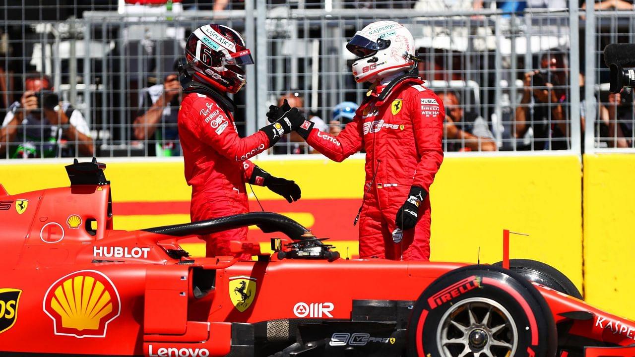 "I was looking at my younger self": Sebastian Vettel claims he saw something special in Charles Leclerc