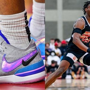 Bronny James debuts LeBron James' 20 NXXT Shoes Ahead of Stat-sheet ...