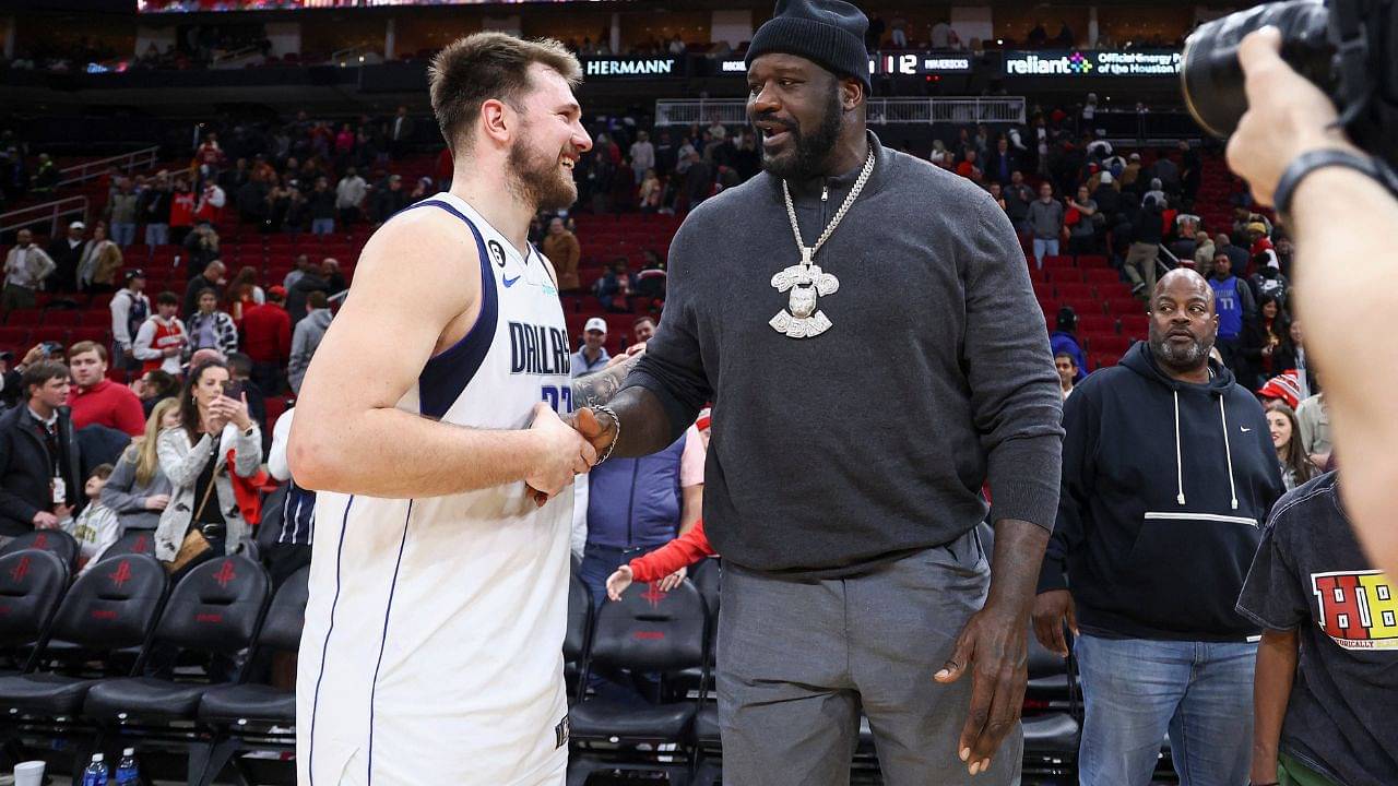 "Luka Doncic I Don't Consider You a Scorer!": Shaquille O'Neal Showered 6ft 7" Mavericks Star With Praise Ahead of Celtics Matchup