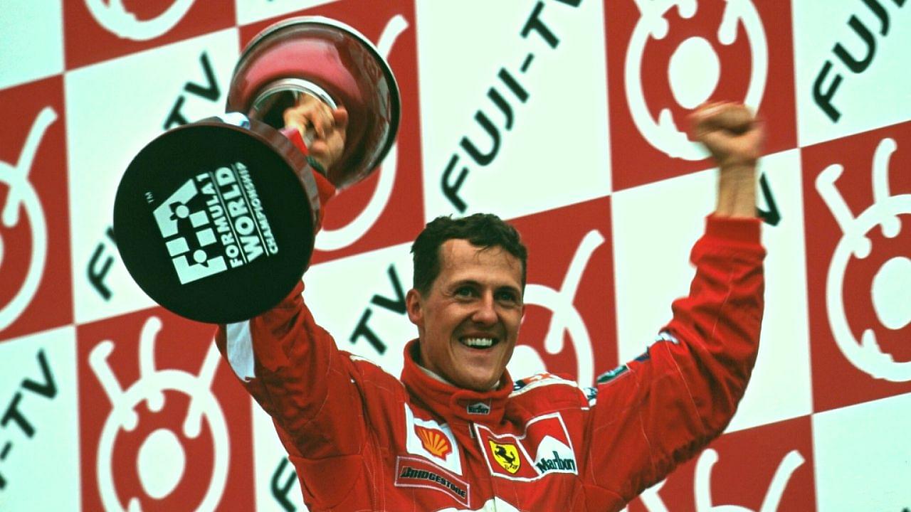 After beating Mika Hakkinen by 1.8s, Michael Schumacher described this race as the greatest race he had driven in