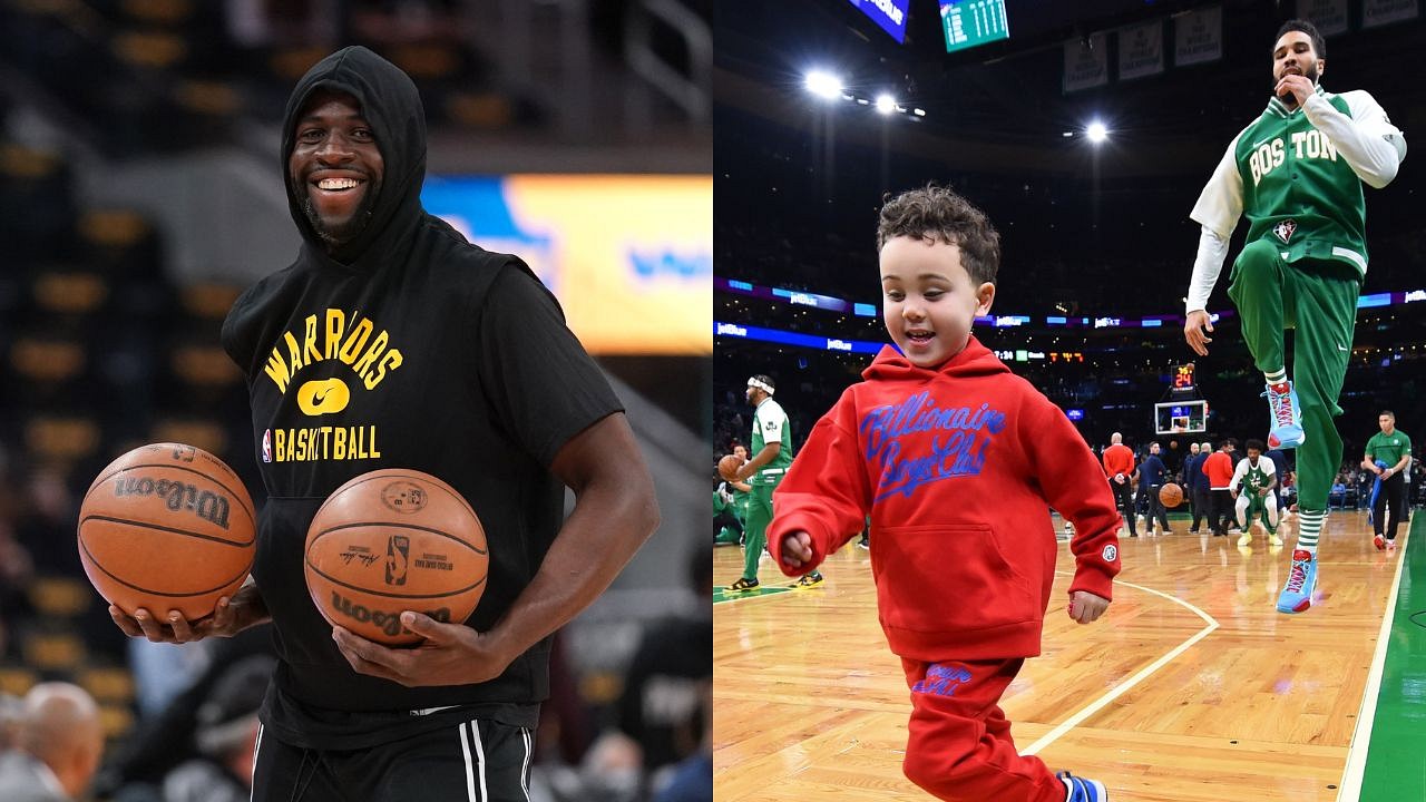 Watch: Draymond Green's adorable postgame moment with Deuce Tatum