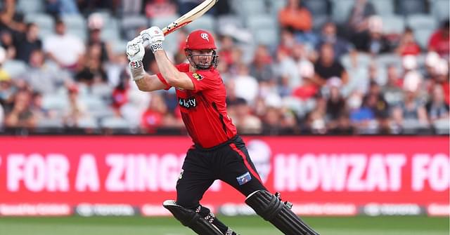 Why is Shaun Marsh not playing today's BBL 12 match between Melbourne Renegades and Hobart Hurricanes at the Docklands Stadium?