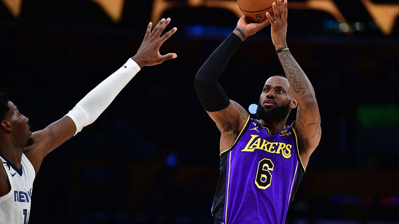 “LeBron James is still the worst 3-point shooter in the NBA!”: Skip Bayless finds a way to mock the King as Lakers break Grizzlies' 11-game streak
