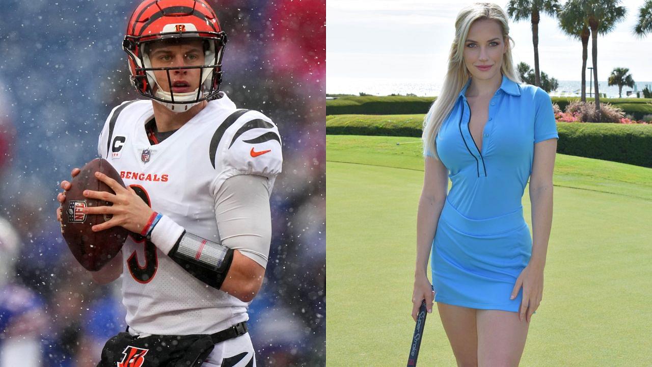29 Year's old Golf Influencer Paige Spiranac shoots her shot at Bengals QB Joe Burrow with a funny "symptoms" video