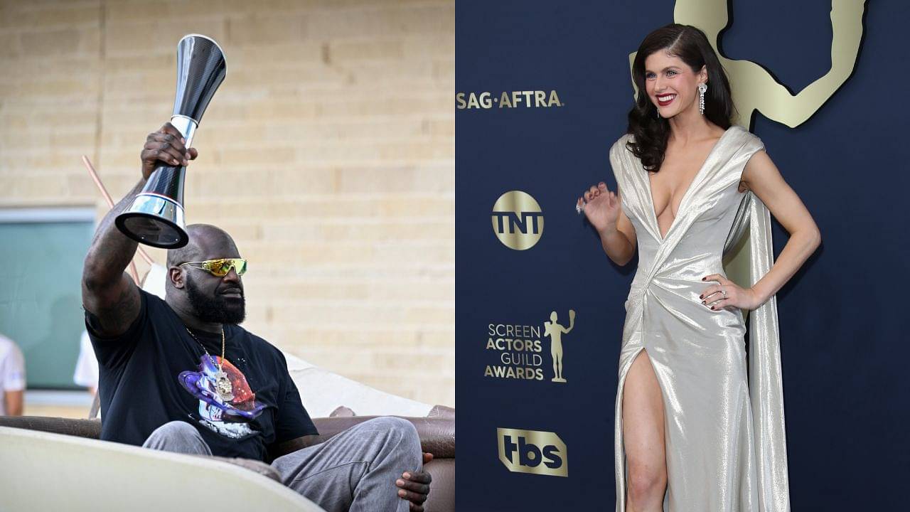7 Footer Shaquille O'Neal Once Photobomed Alexandra Daddario and Made her Look "Tiny"