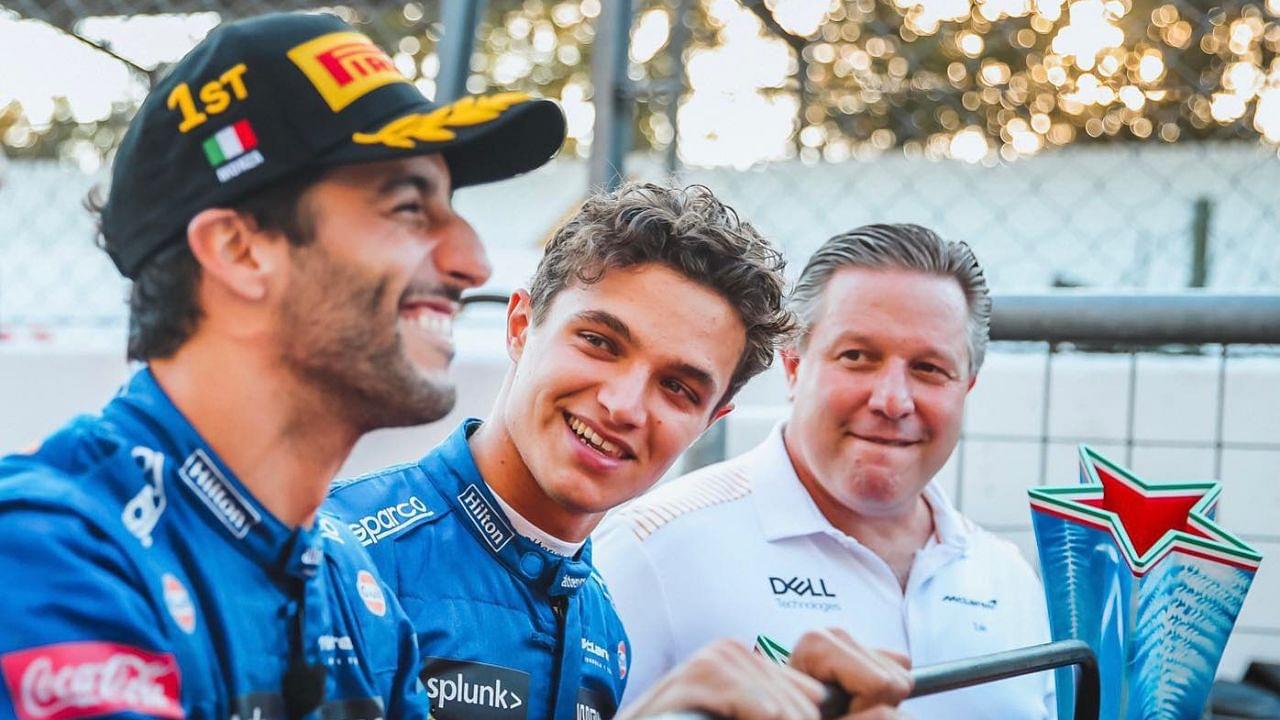 "I have a lot of respect for Daniel Ricciardo" - Lando Norris says he will "miss" him at McLaren next year
