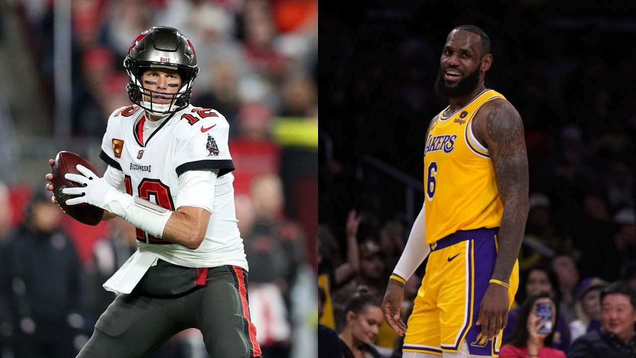 Lakers' LeBron James inspired by Buccaneers' Tom Brady, but unsure whether  he'll match QB's longevity