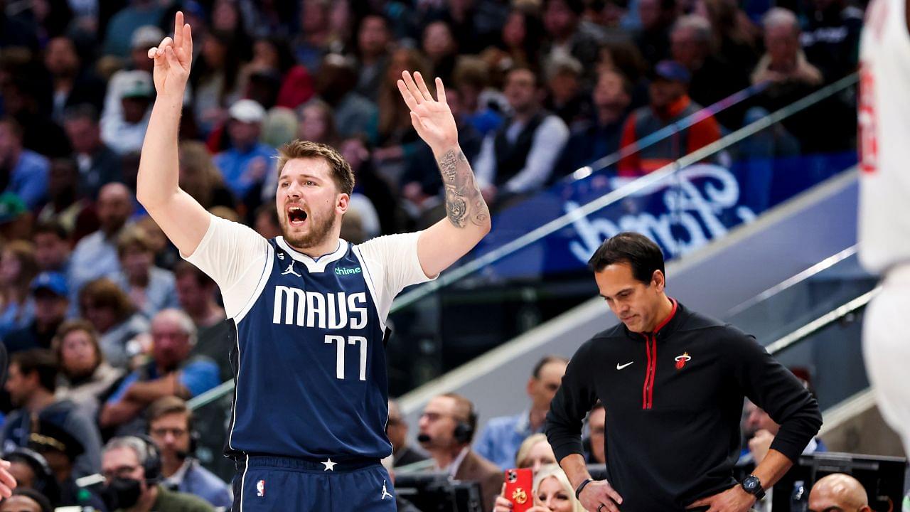 "Carry That!": Luka Doncic Lashes Out at Officials After Tough Carry Call, Takes it Out on the Poor Miami Heat