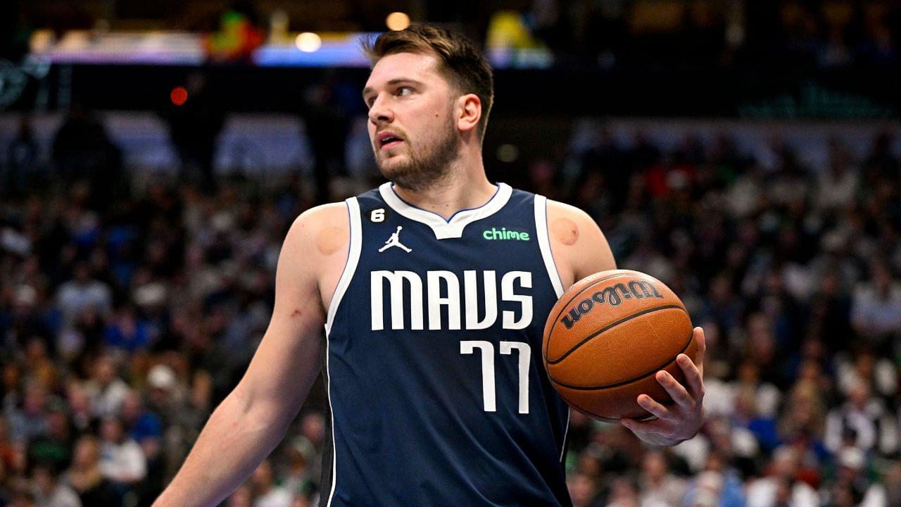 “The Coaching Staff Obviously Knows Something’s Up”: NBA Fans React to 6FT 7” Luka Doncic Coughing in Blowout Loss to the Celtics