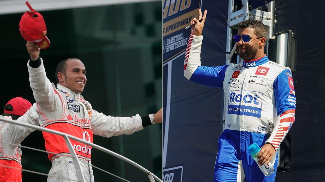 "I Always Played As Lewis Hamilton" - NASCAR's Bubba Wallace Hails 103-GP Winner As His "Role Model"