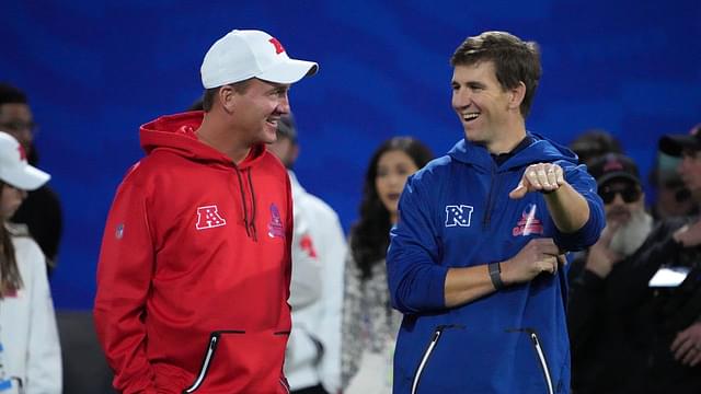 Eli Manning and Peyton Manning Dissect How the Giants QB Was One Throw Away From Embarrassing Football Royalty