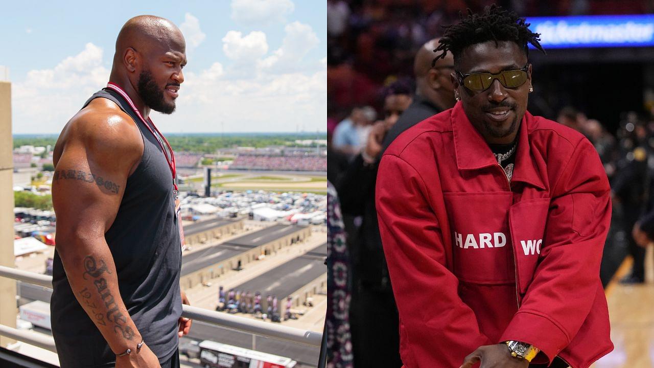 James Harrison and Antonio Brown