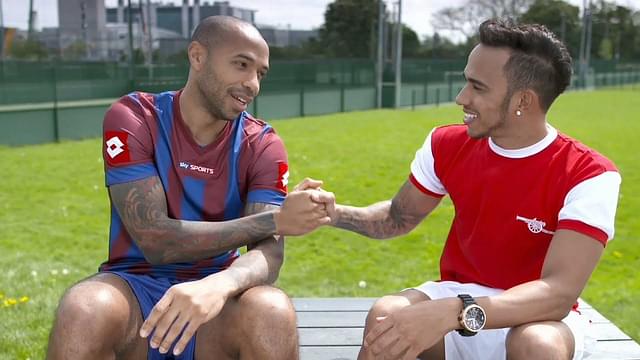 Arsenal Fanboy Lewis Hamilton Once Wanted Gunners To Have Man City Like Push for Premier League Glory