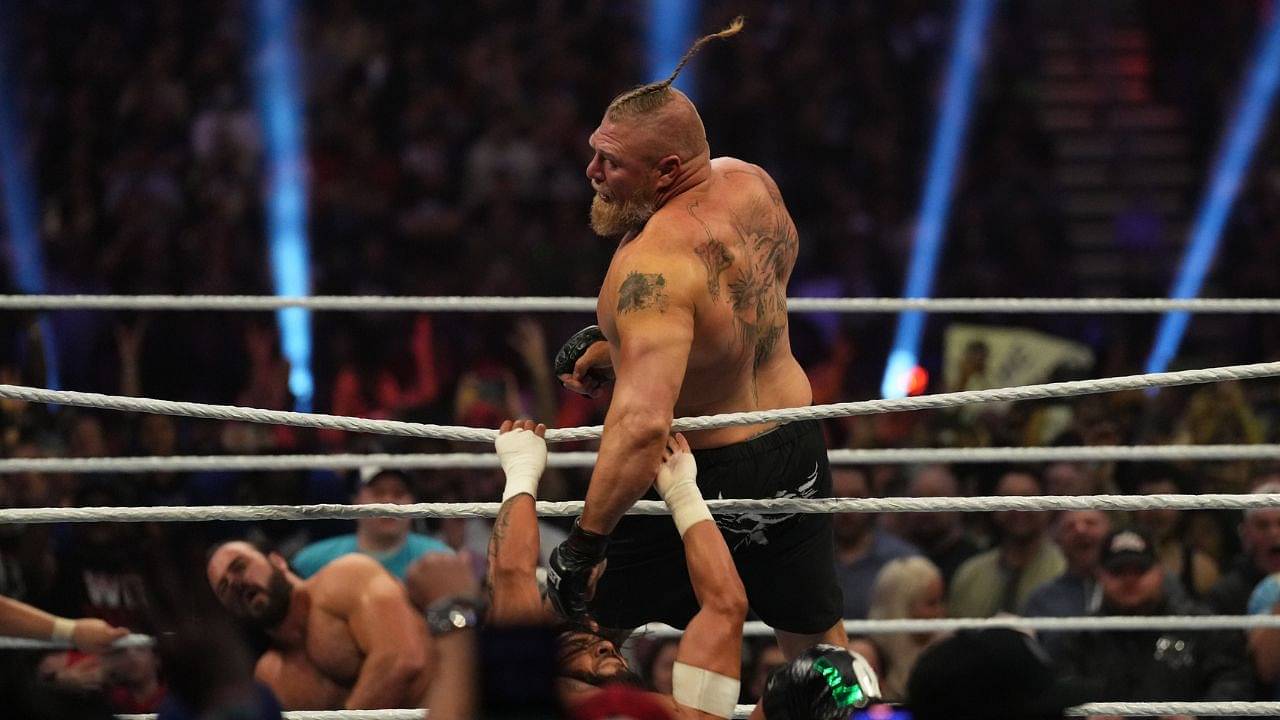 Brock Lesnar in Royal Rumble