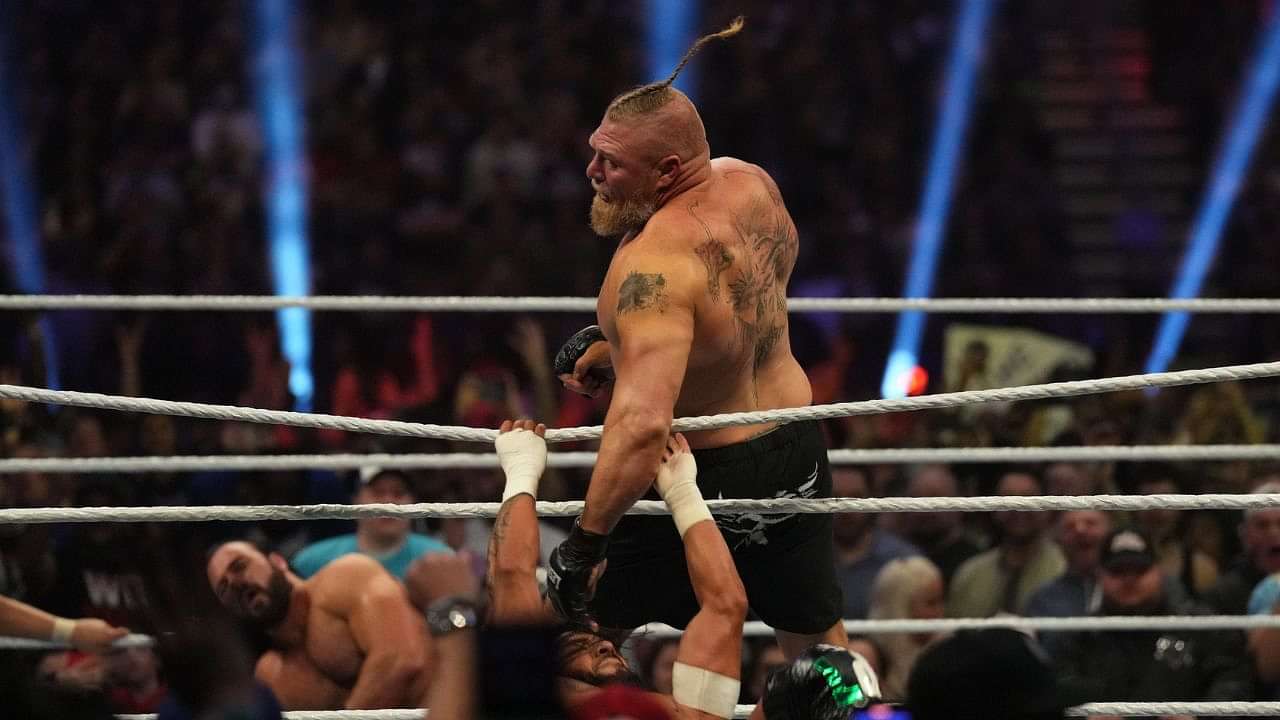 Brock Lesnar in Royal Rumble