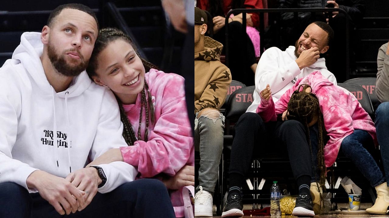 Stephen Curry Along With Daughter Riley Misses All Star Festivities To Watch God Sister