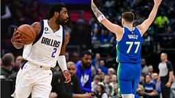 "You Can See How Good Kyrie Irving Is": Luka Doncic Cheers 8x All-Star From the Sidelines, Claims He Will Be a Good Fit for the Team