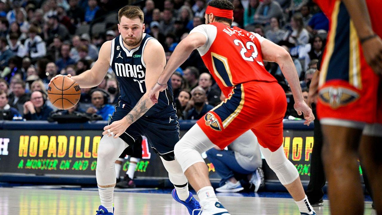 "After Q1 the score is Pelicans 22 - Luka Doncic 21": NBA Reddit Is Blown Away By Mavericks' MVP Candidate's Flagrancy
