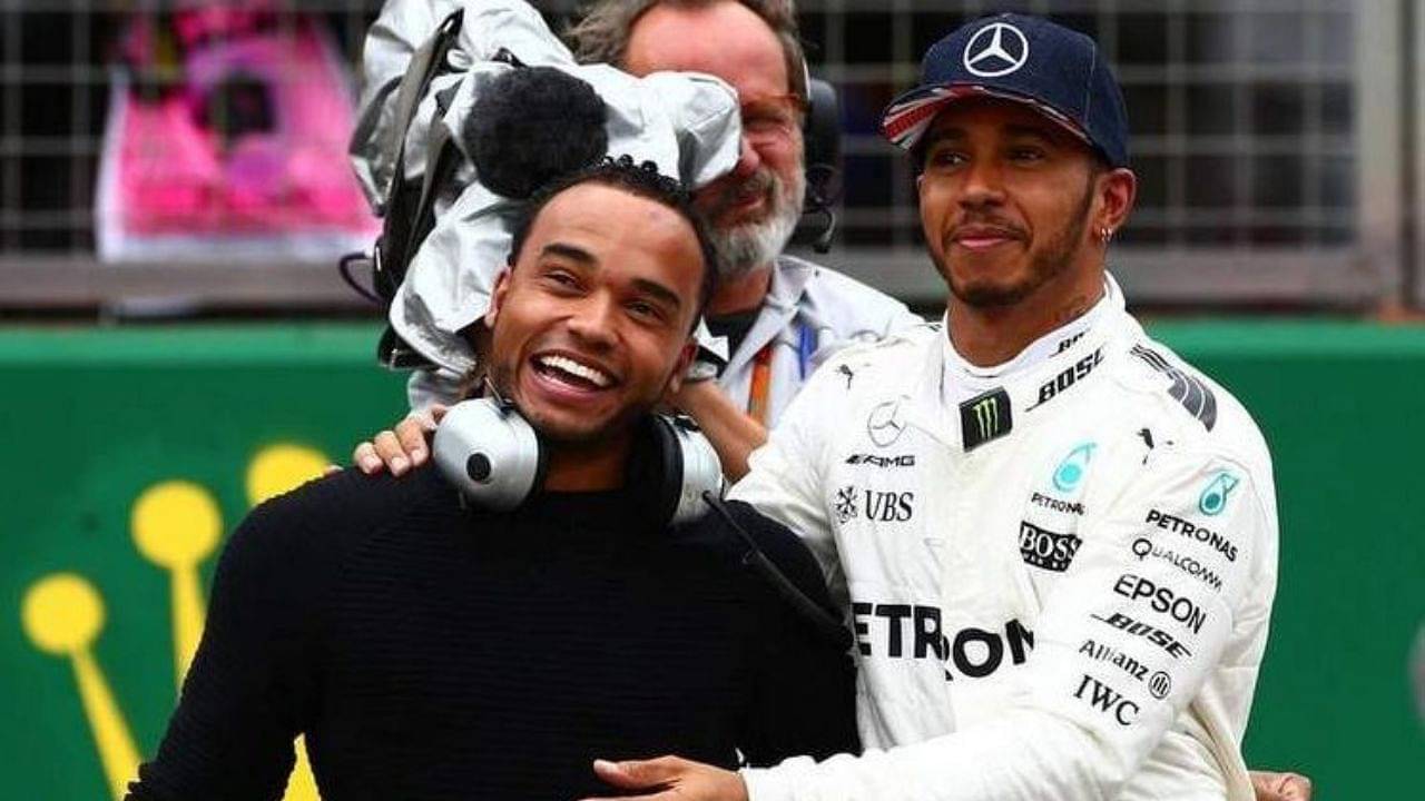 Watch: Lewis Hamilton Brother Nicolas Hamilton Going Cloud 9 After Watching Mercedes Star Outclassing Max Verstappen