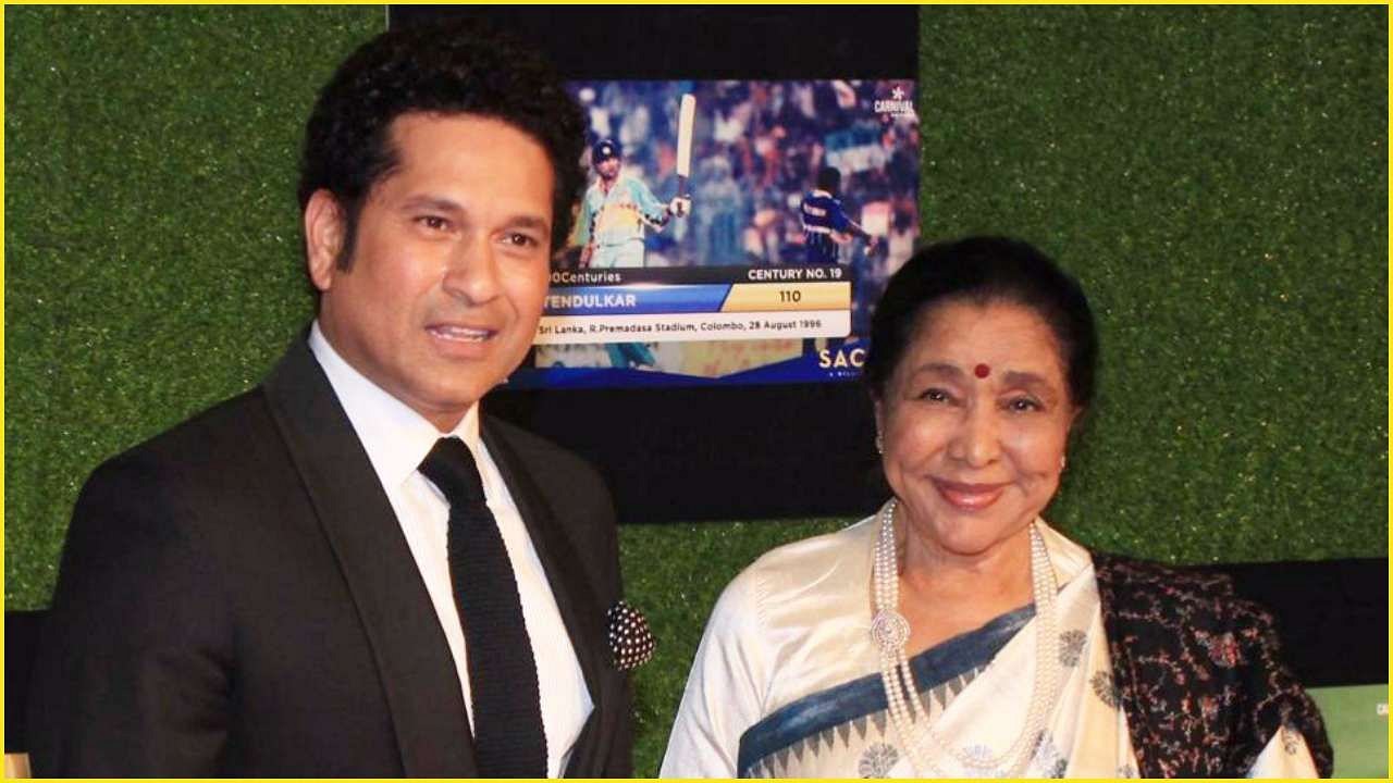 The little-known beautiful connection between Sachin Tendulkar and Asha Bhosle