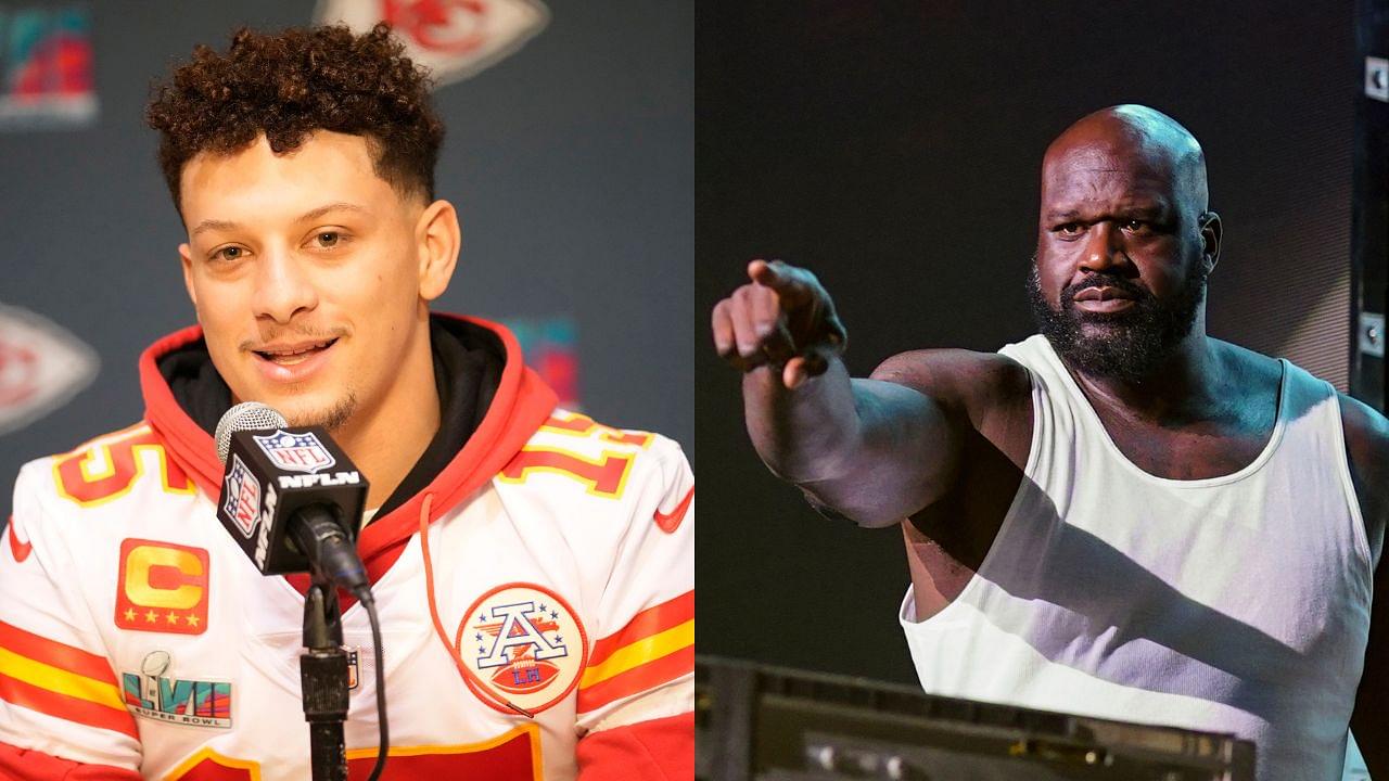 "Someone get Patrick Mahomes a 10-day contract": Shaquille O'Neal wants Chiefs QB to ditch the Super Bowl and join the NBA