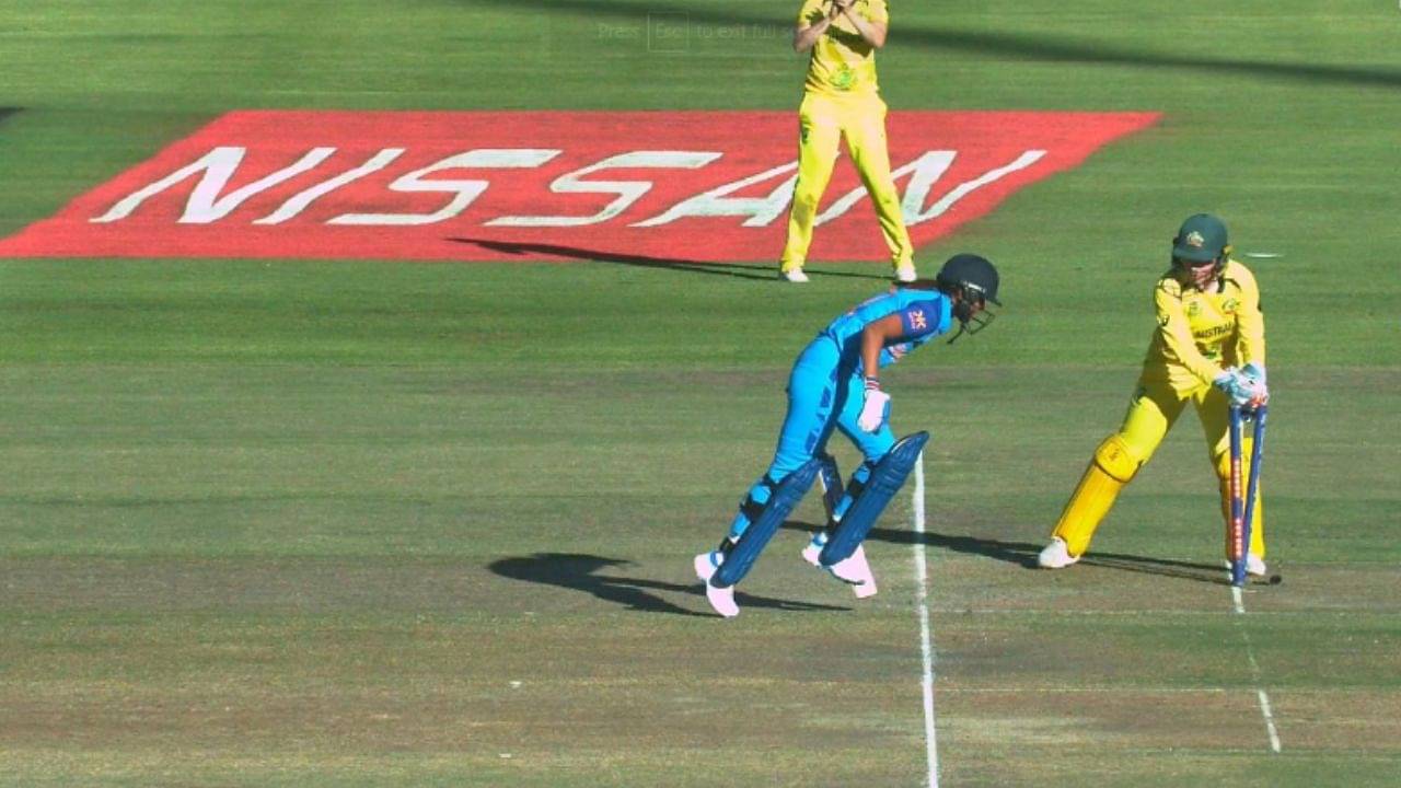 "Dhoni then, Harman now": Dhoni run out in World Cup 2019 being compared to Harmanpreet Kaur run out by heartbroken Twitter users