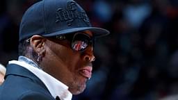 Dennis Rodman, known for his excellent rebounding, once quit football because of this 'strange' fear