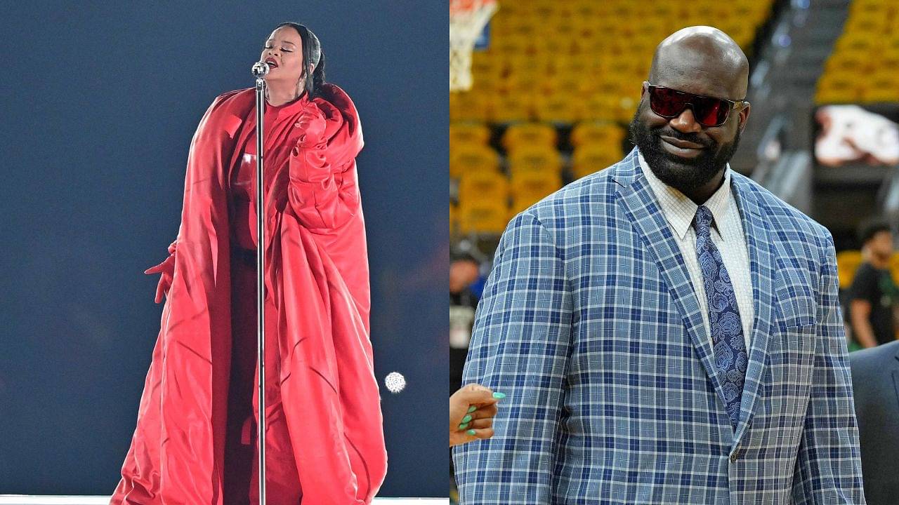 Having Roasted Son Shareef for His ‘Rihanna Thirst’, Shaquille O’Neal Now Defends Pop Star’s Super Bowl Performance