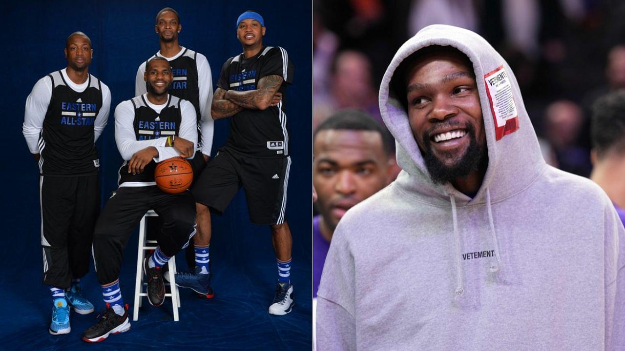 “That 2003 Class inspired me”: Kevin Durant Chooses LeBron James and Dwyane Wade as his Pillars of Inspiration