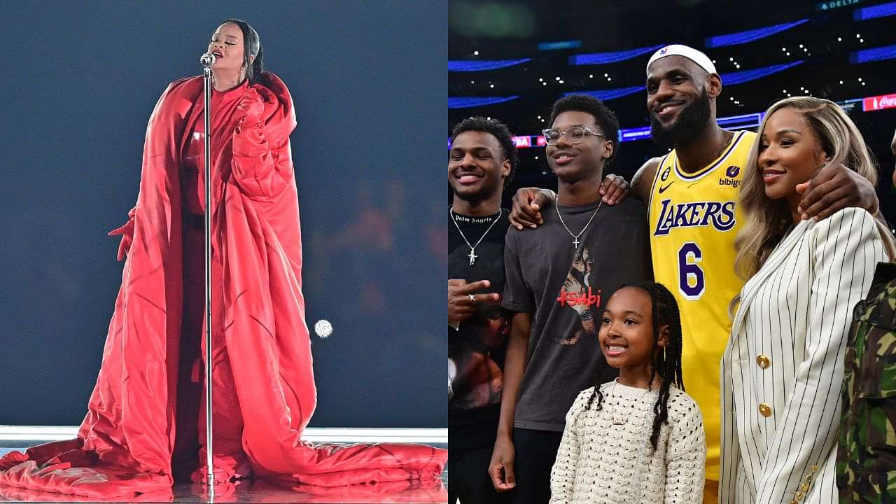 LeBron James Cheating: Lakers Star's Admiration Over Rihanna's Super Bowl LVII Performance Has NBA Twitter Speculating