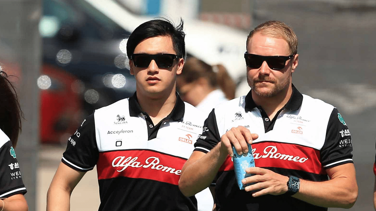 Guanyu Zhou reveals one thing that helps him bond with Valtteri Bottas at Alfa Romeo