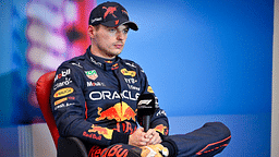 Max Verstappen Signs His Branded Onesie for F1 Expert