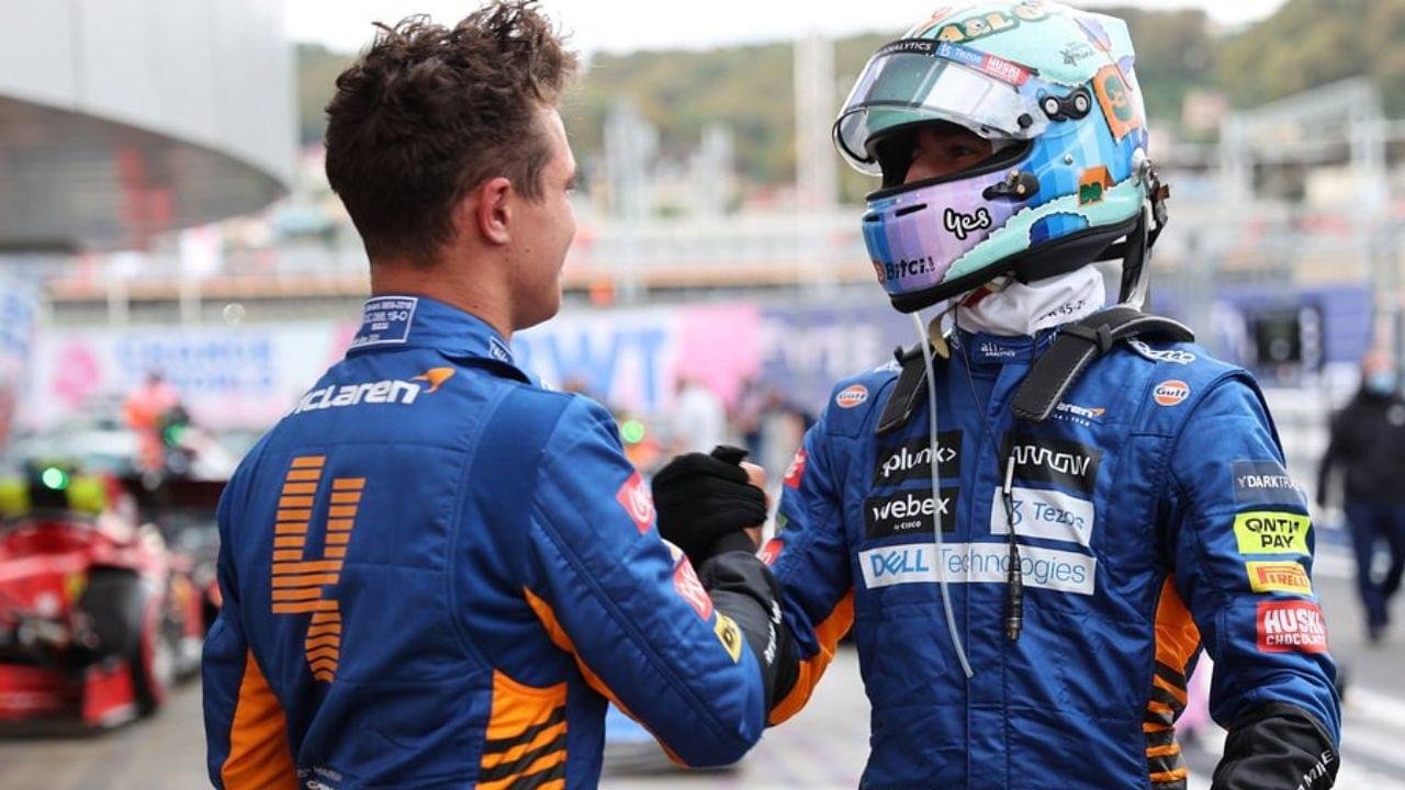 Lando Norris Claims Axed Daniel Ricciardo Wasn't Competitive Enough at McLaren; Hopes Better from Rookie Oscar Piastri