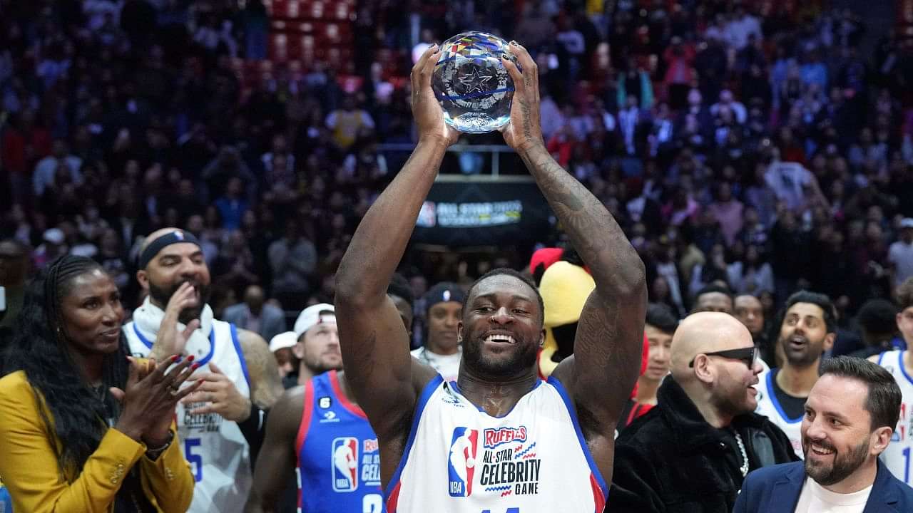 How High Can DK Metcalf Jump: NBA All-Star Celebrity Game MVP Stuns With  Insane Vertical Jump Video - The SportsRush