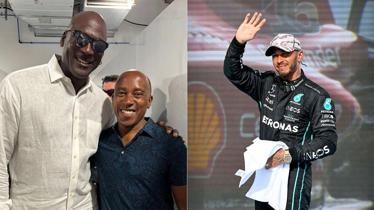 Formula 1 Legend Lewis Hamilton Calls Michael Jordan One Of His Heroes -  Fadeaway World