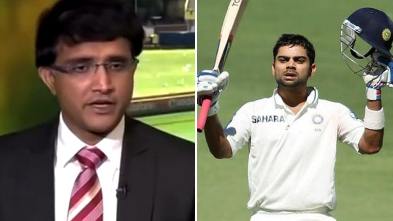"I was wishing that he gets a hundred": How Sourav Ganguly was desirous of Virat Kohli to score maiden Test century in Perth Test 2012
