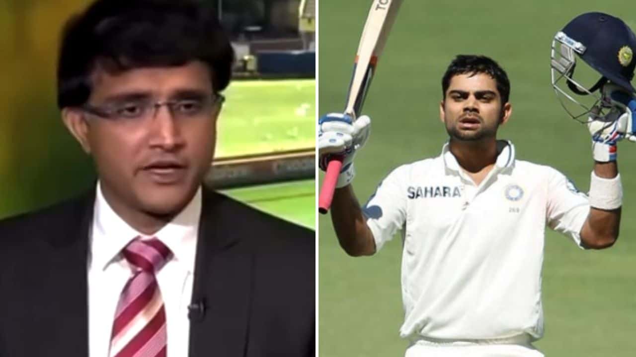 "I was wishing that he gets a hundred" How Sourav Ganguly was desirous of Virat Kohli to score