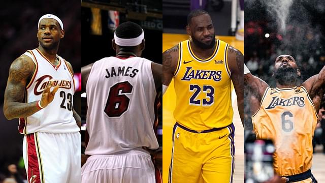 Why LeBron James Switched to Jersey No.6 After Wearing Michael Jordan Inspired #23 For the Better Part of His 20-year Career?