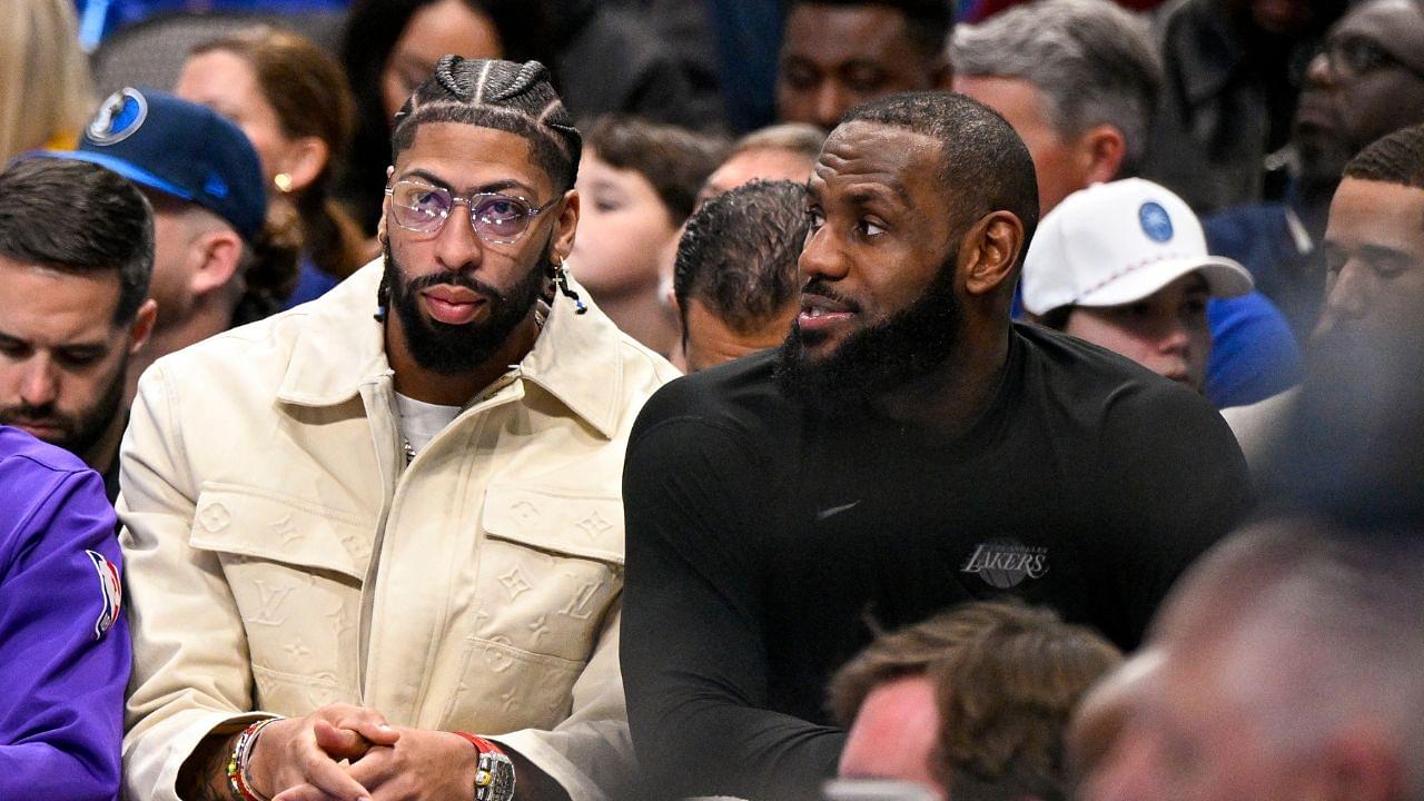 "I love you. That's all I want you to know.": LeBron James Shows Anthony Davis Love While Breaking Scoring Record 