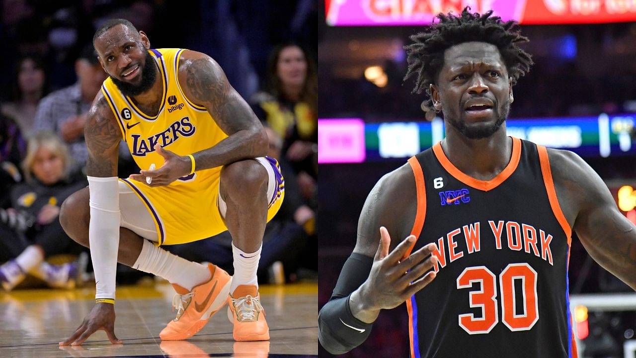 “Gotta Play With LeBron James’ Old A**”: Julius Randle Urges Lakers Superstar To Draft Him For The All-Star Game