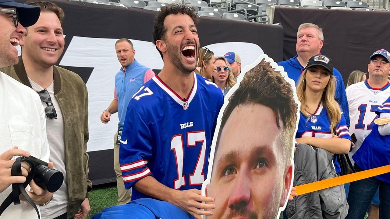 Daniel Ricciardo Imitates His Best Friend Josh Allen While Playing Against High School Kids in Austin