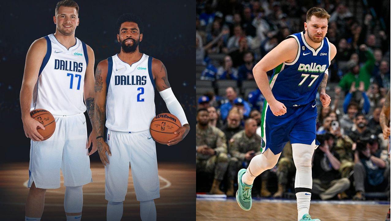 “Luka Doncic will be sick of him in a week”: NBA Twitter is Not Too Sure About Kyrie Irving and Luka Magic Working Out