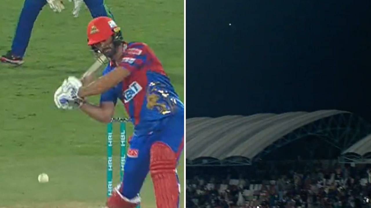 "You little beauty": Ben Cutting smashes a mammoth 107m Six vs Multan Sultans; the biggest so far in PSL 2023