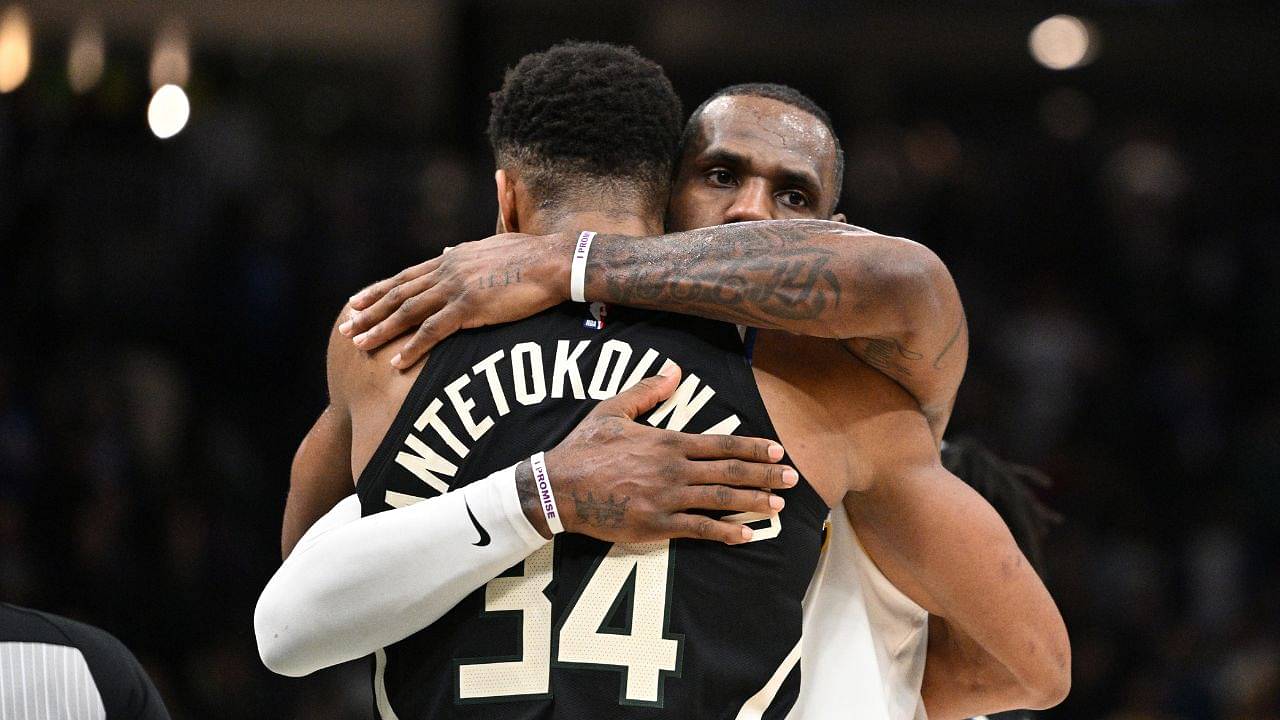 "You Set the Blueprint, LeBron James!": Giannis Antetokounmpo Gets Emotional in his Praise for the King After Scoring Record