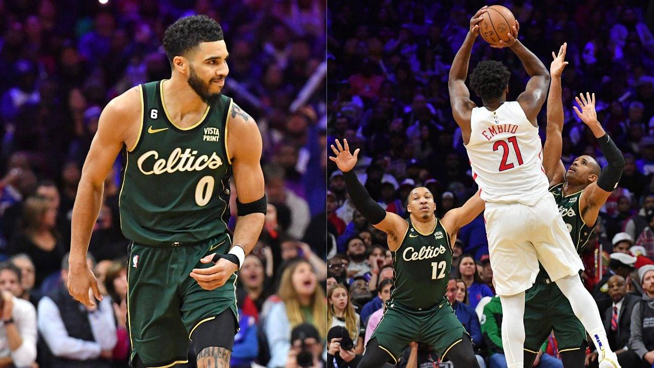 “Sh*t, I Had a Feeling Joel Embiid’s Shot Wouldn’t Count”: Jayson Tatum On Sixers’ Potential Full Court Game-Winner