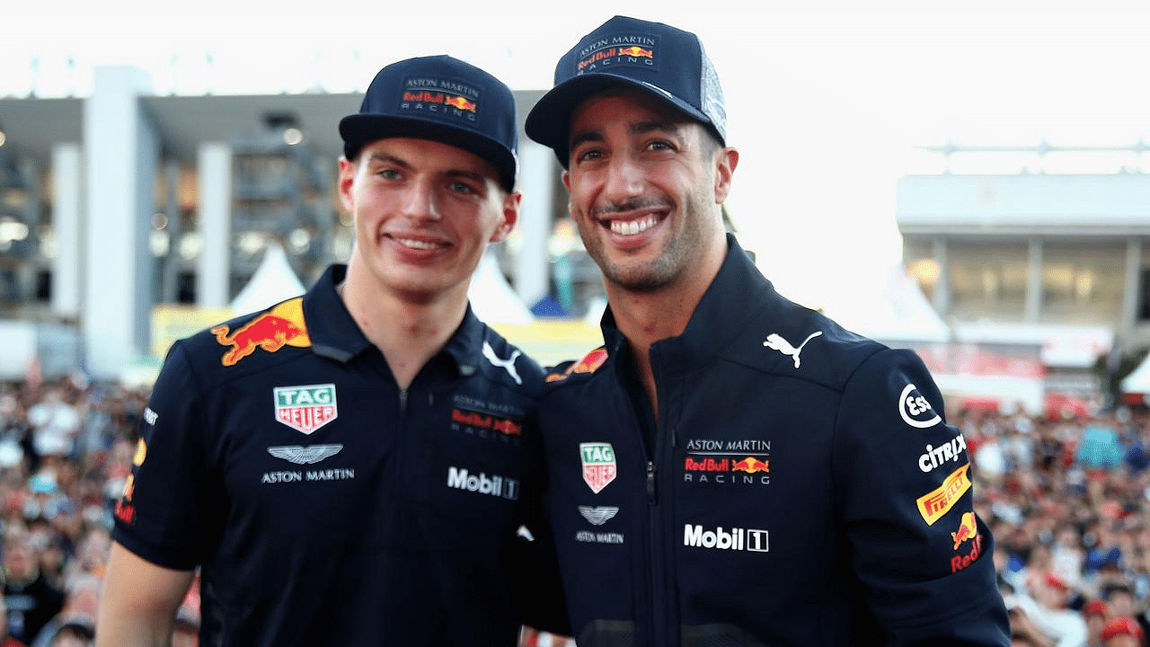 “Still Can’t Grow a Beard!”- Daniel Ricciardo Hilariously Trolls Max Verstappen After Dutchman Won 2nd World Championship
